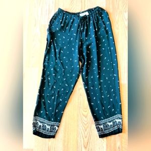 Women's Size 3 (16)Chico's Pants w/ Pockets & Zebra Accents